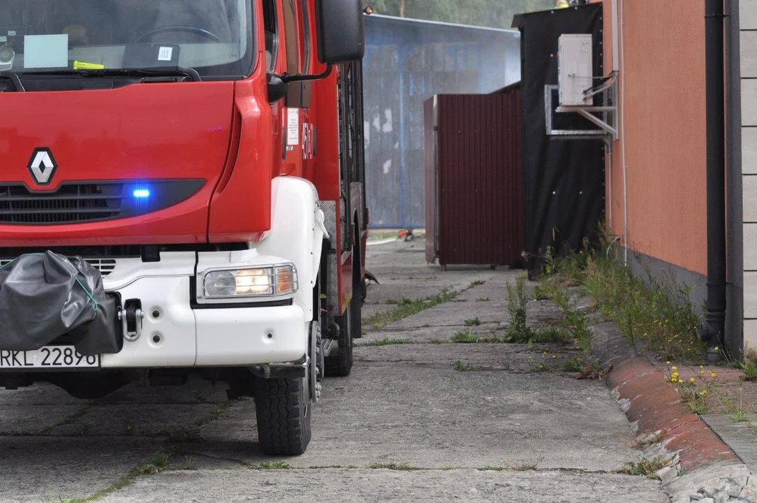 Pożar w Kolbuszowej Dolnej.