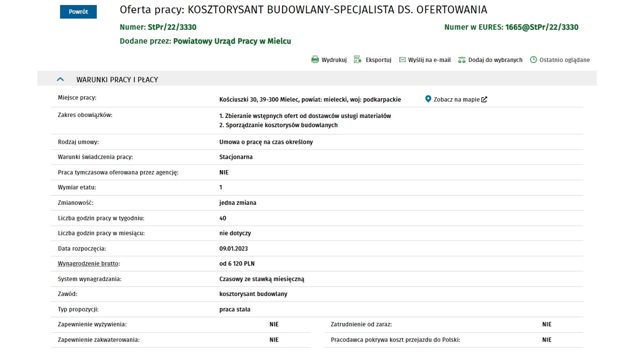 Praca na Podkarpaciu. Są oferty z wynagrodzeniem powyżej 5 tysięcy złotych brutto