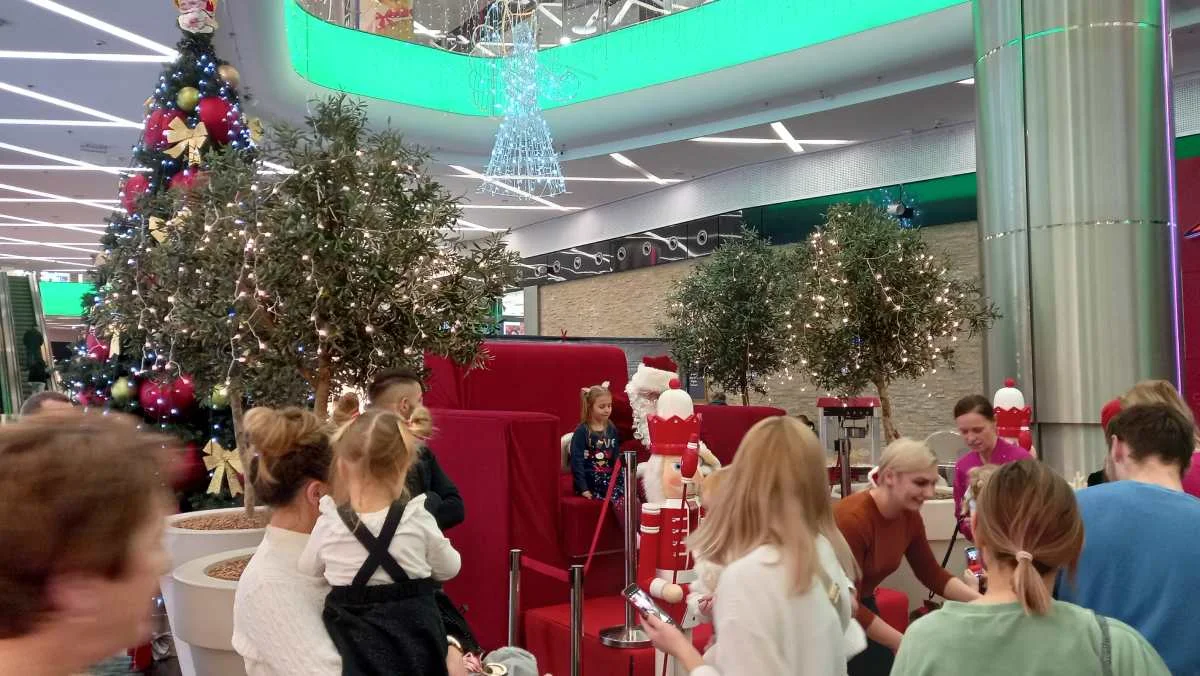 Święty Mikołaj w Millenium Hall- Rzeszów