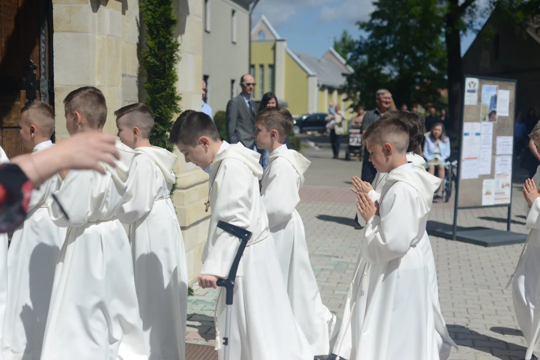 Pierwsza Komunia Święta w tarnobrzeskich kościołach w 2022 roku