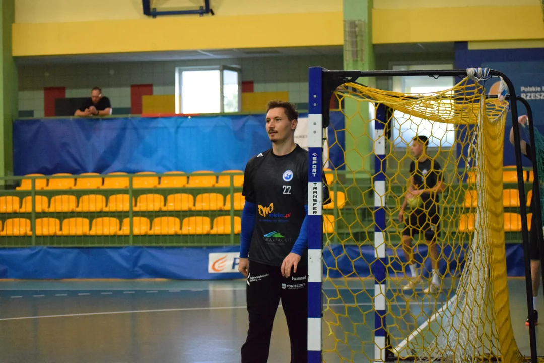 Handball Stal Mielec na treningu