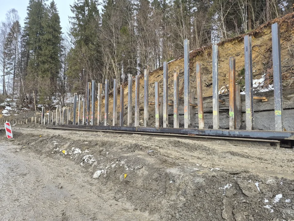 Wielkie roboty drogowe w sercu Bieszczad