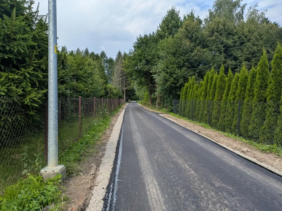 Asfaltowanie w gminie Sanok
