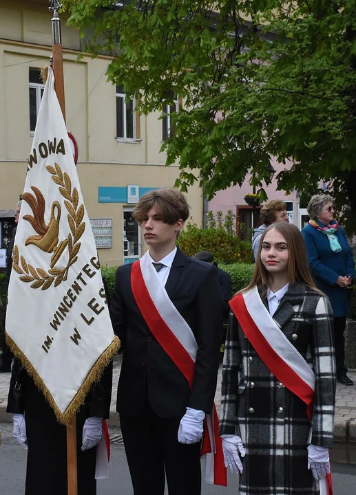 Uroczystość 3 Maja w Lesku