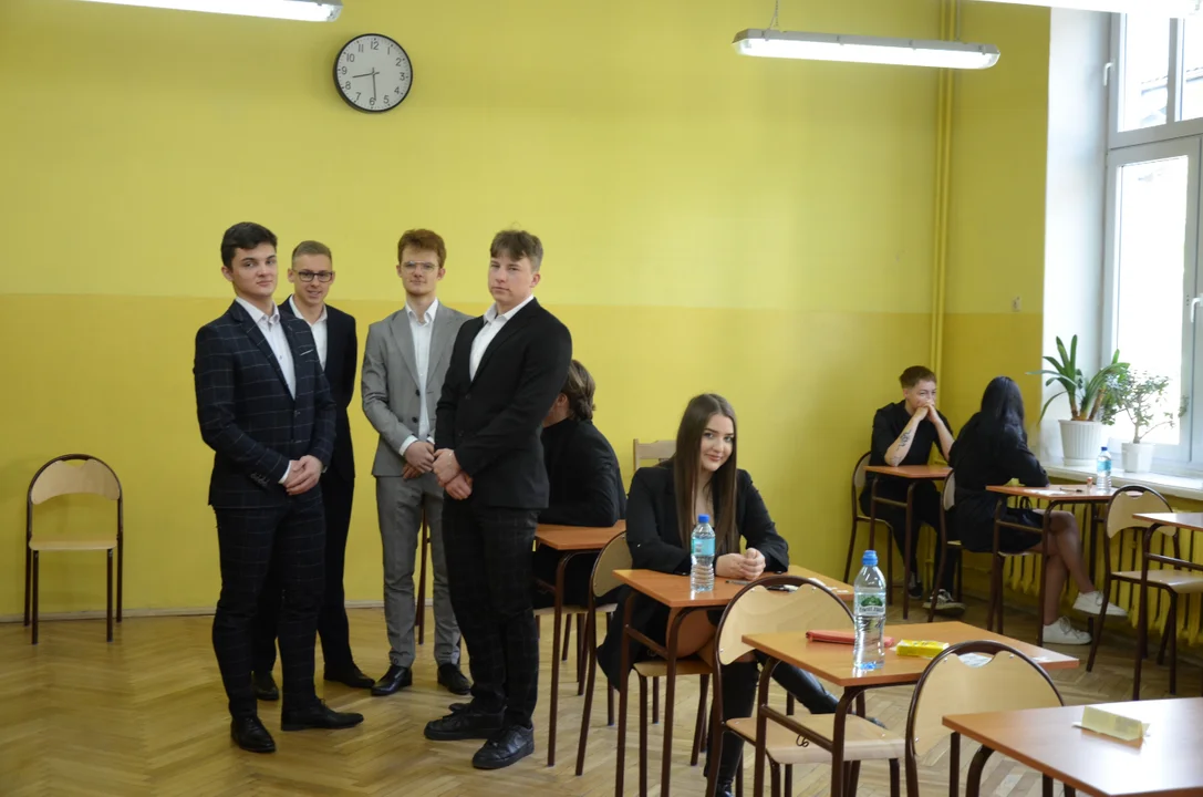 Matura 2023. Uczniowie II LO w Sanoku pisali egzamin z języka angielskiego
