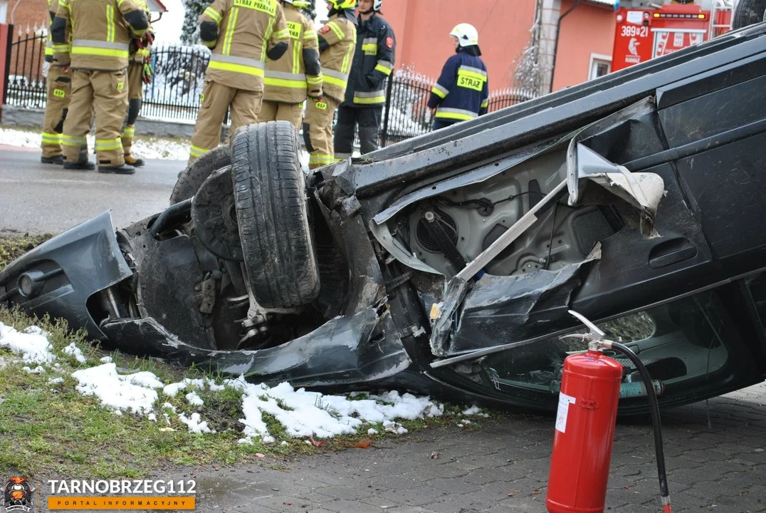 Wypadek w Sokolnikach koło Tarnobrzega