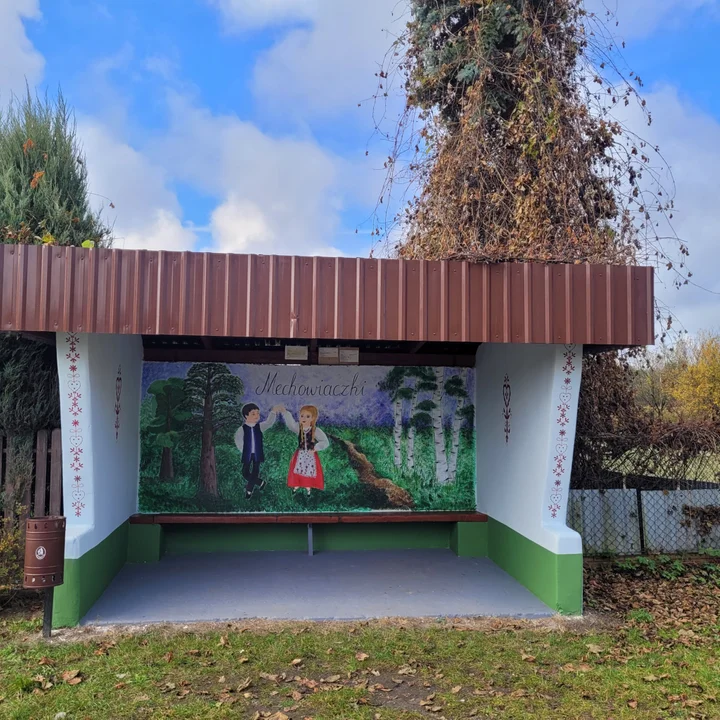 Przystanek w gminie Dzikowiec
