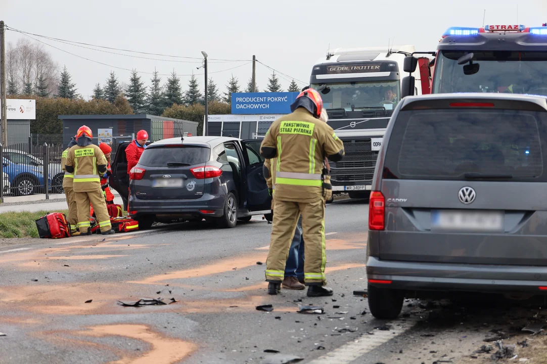 Wypadek w Kolbuszowej Dolnej - 5.02.2025