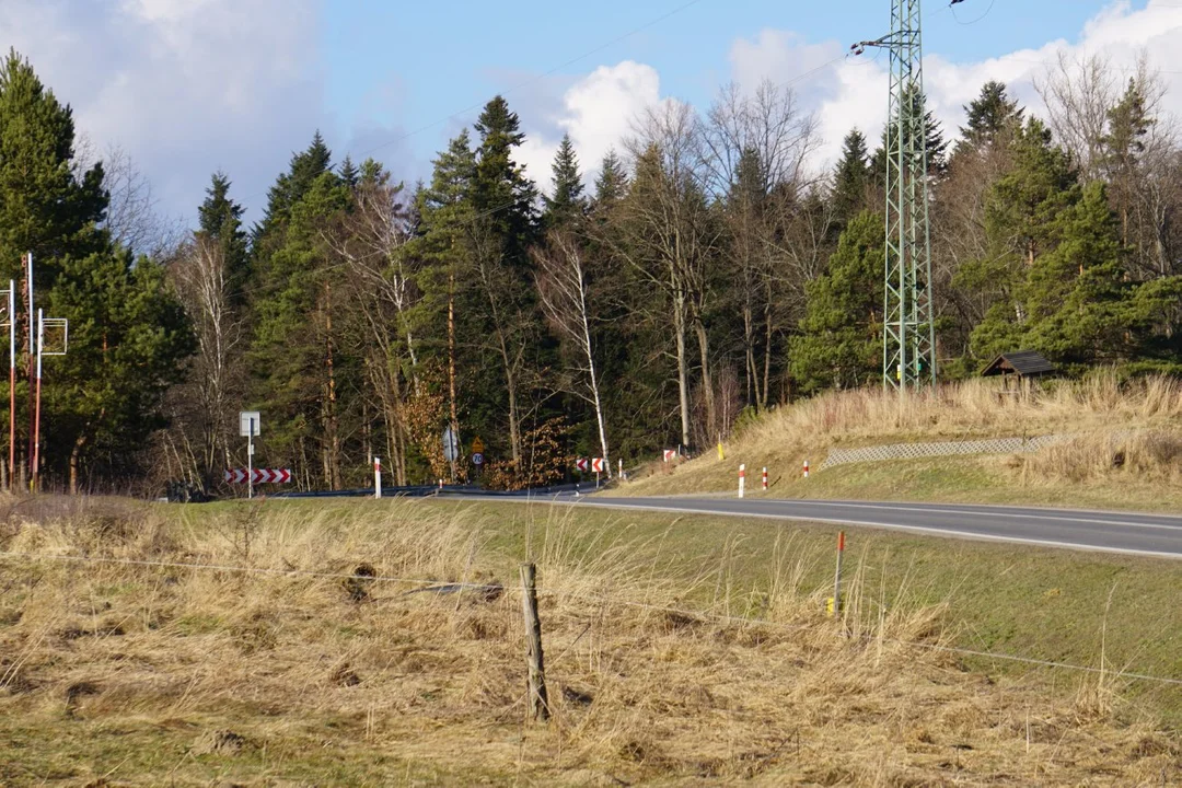 Remont drogi Zagórz - Lesko