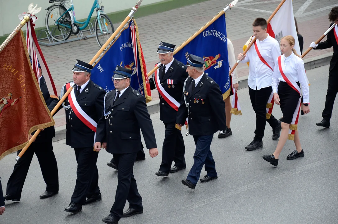 Wrześniowe obchody - przemarsz ulicami miasta