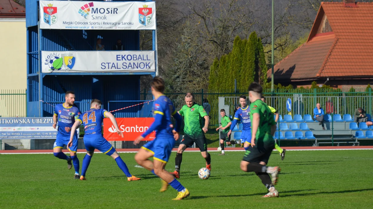 Klasa okręgowa Krosno. Stal Sanok - Zamczysko Mrukowa 8:1