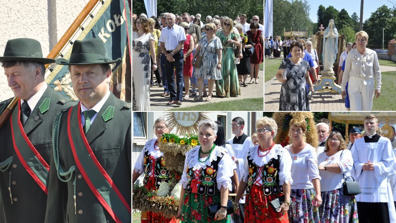 Odpust w Sanktuarium w Ostrowach Tuszowskich 2023 i uroczysta procesja. Podczas nabożeństwa poświęcono wieńce dożynkowe [ZDJĘCIA] - Zdjęcie główne