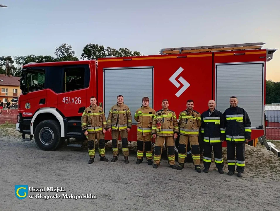 Strażacy z gminy Kolbuszowa trenują przed zawodami w Warszawie