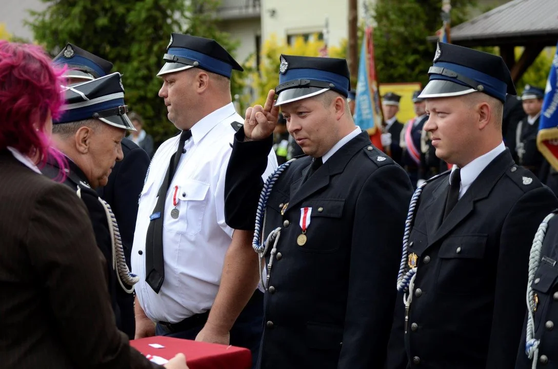 Medale otrzymali najbardziej zasłużeni dla pożarnictwa.