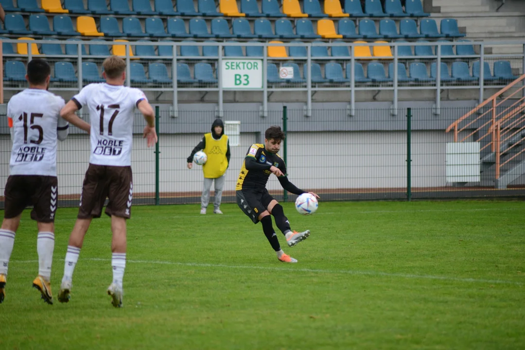 Siarka Tarnobrzeg - Garbarnia Kraków 3:2 - zdjęcia z meczu