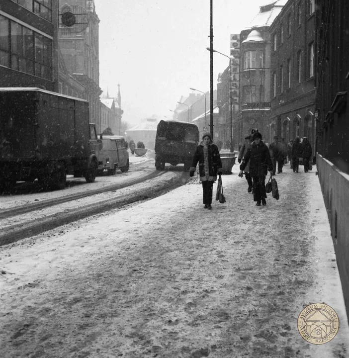 Rzeszów - zima lata 70-te.