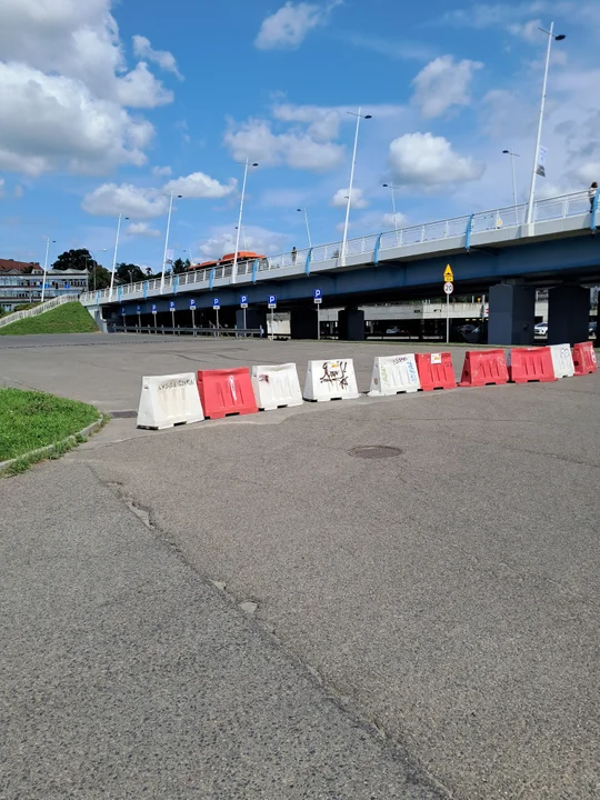Blokada przy Podpromiu w Rzeszowie