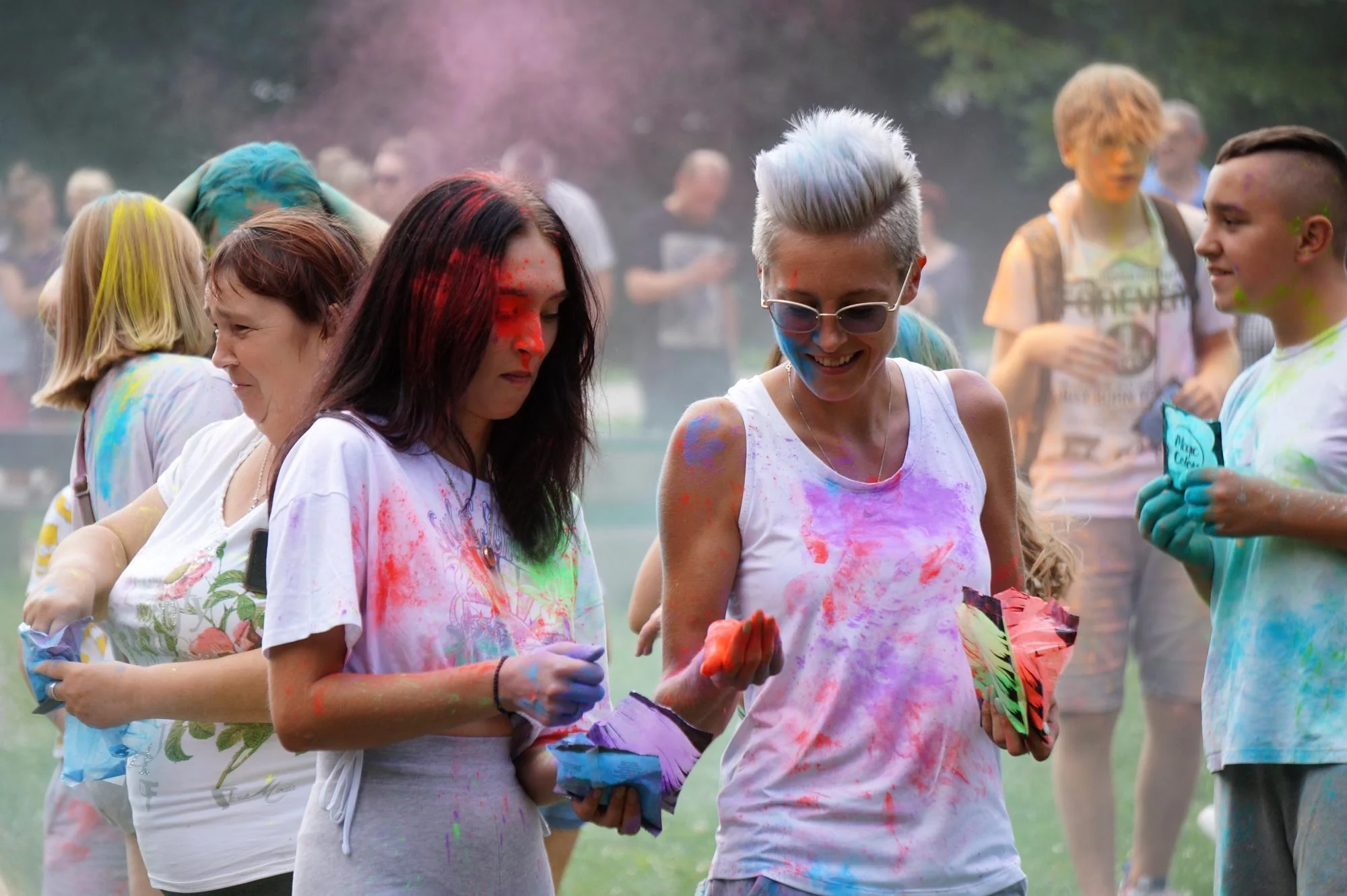 Święto kolorów w Ustrzykach Dolnych - 21.08.2022