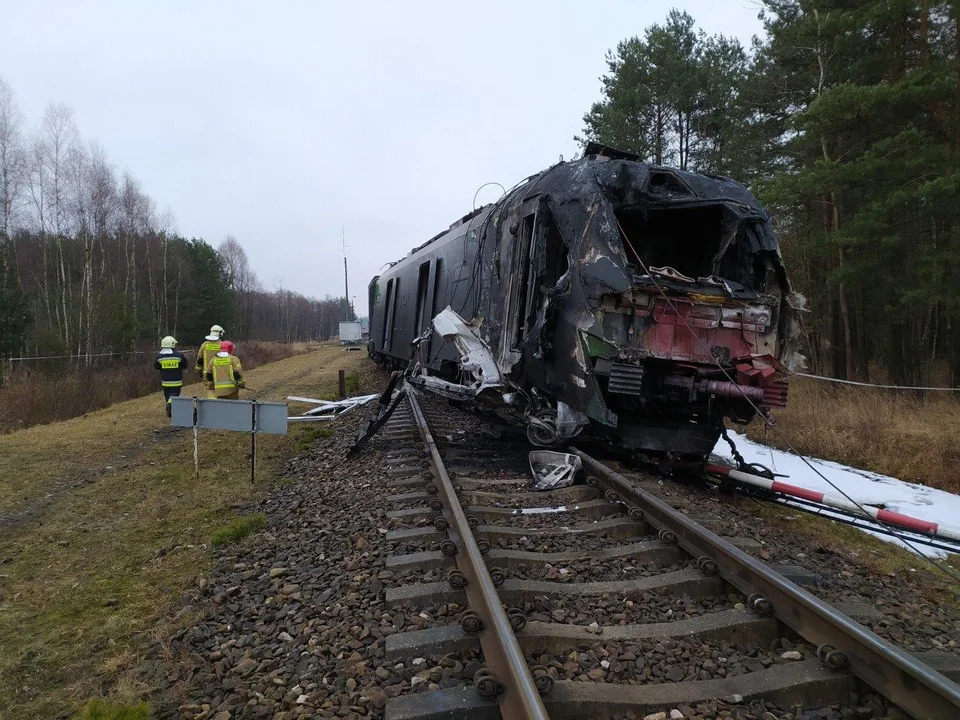 Chwilę po tragedii w Widełce.