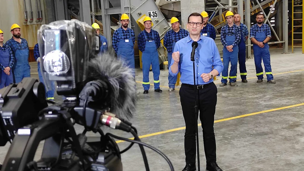 Wizyta premiera Mateusza Morawieckiego w Tarnobrzegu
