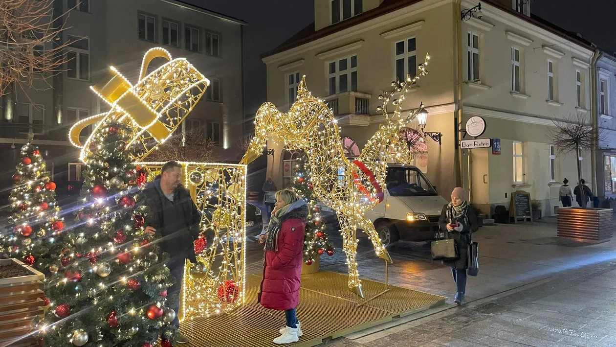 Oświetlenie świąteczne w Rzeszowie