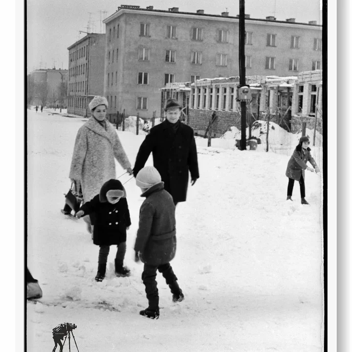 Mielec, ul. Staffa, foto Jerzy Jarosz 1968 r.