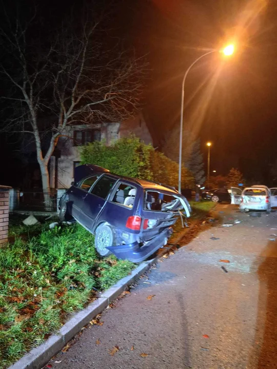 Wypadek w Stalowej Woli. Dwie osoby ranne