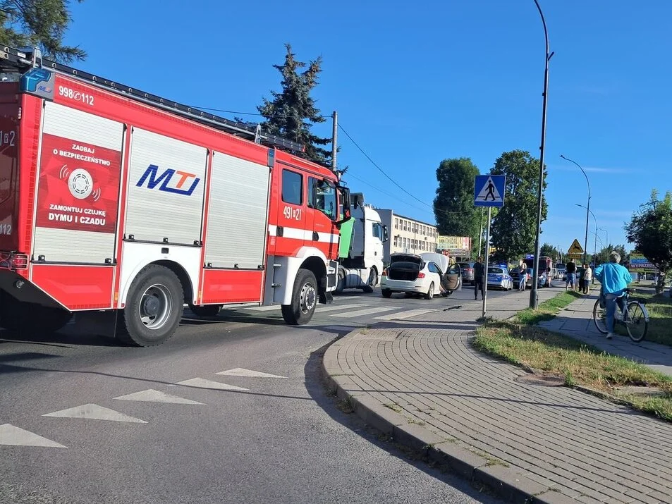 Wypadek w Łańcucie