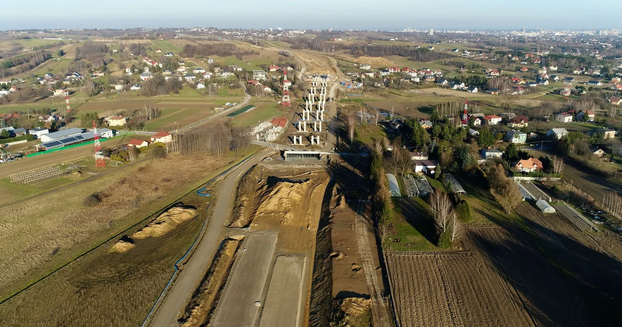 Budowa estakady na odcinku S19 Rzeszów Południe – Babica