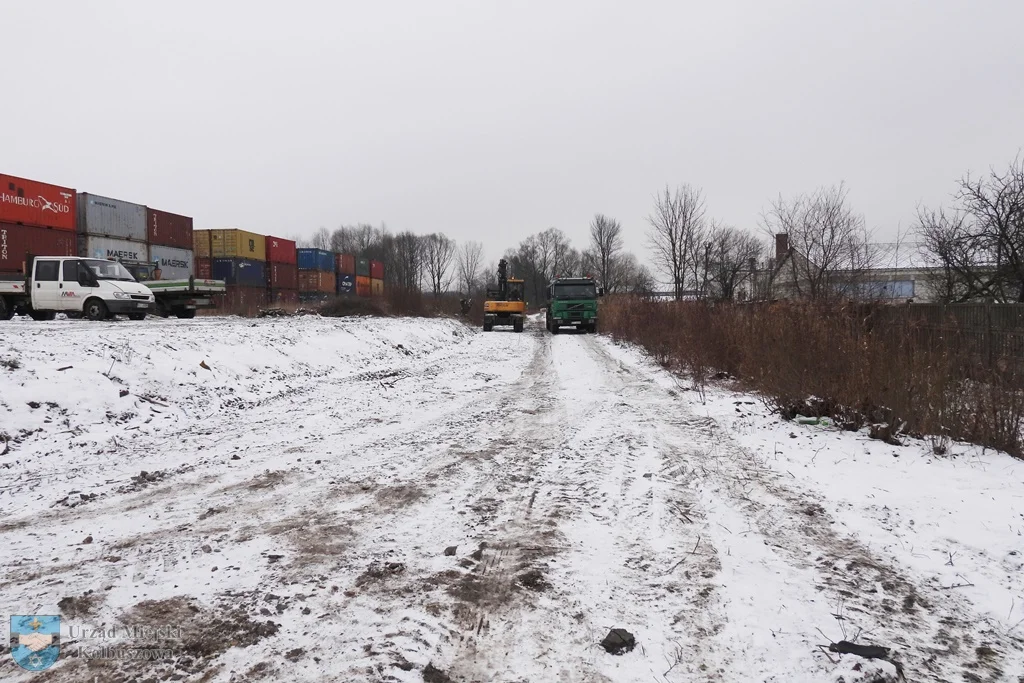 Rozpoczęcie prac przy połączeniu ul. Wiktora z ul. Ruczki w Kolbuszowej.