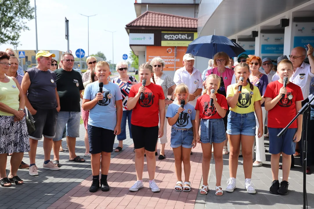 Uroczystość Nadania imienia Tadeusza Ryczaja rondu w Mielcu