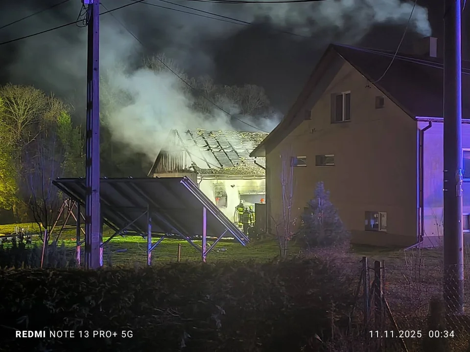 Pożar w Nowosiółkach