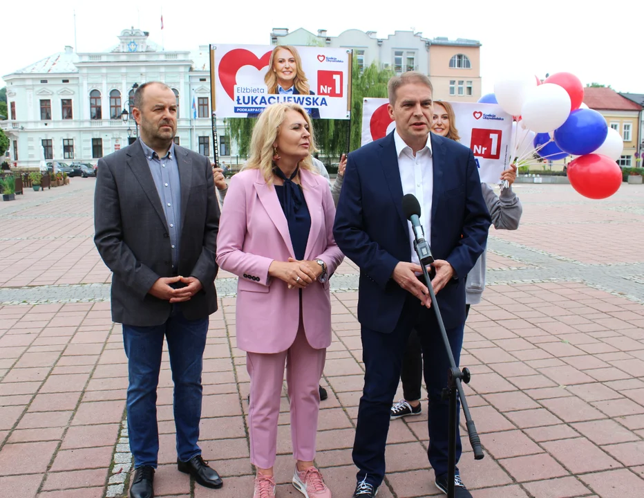 Konferencja Elżbiety  Łukacijewskiej w Sanoku