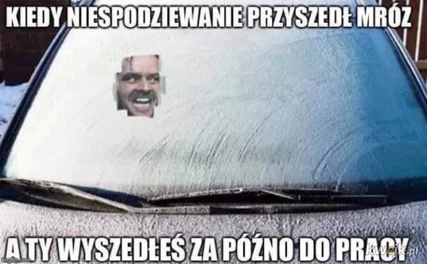 Memy na zimę