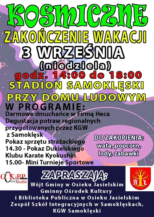 Korso na weekend: Imprezowy koniec wakacji na Podkarpaciu [1-3 września]