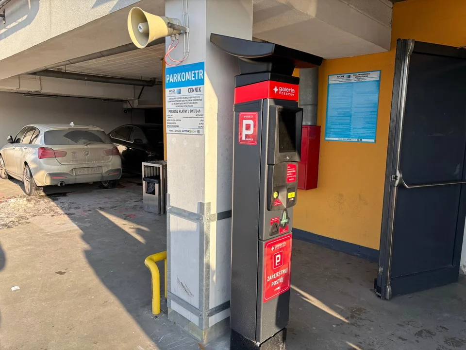 Spora zmiana na parkingu w Galerii Rzeszów