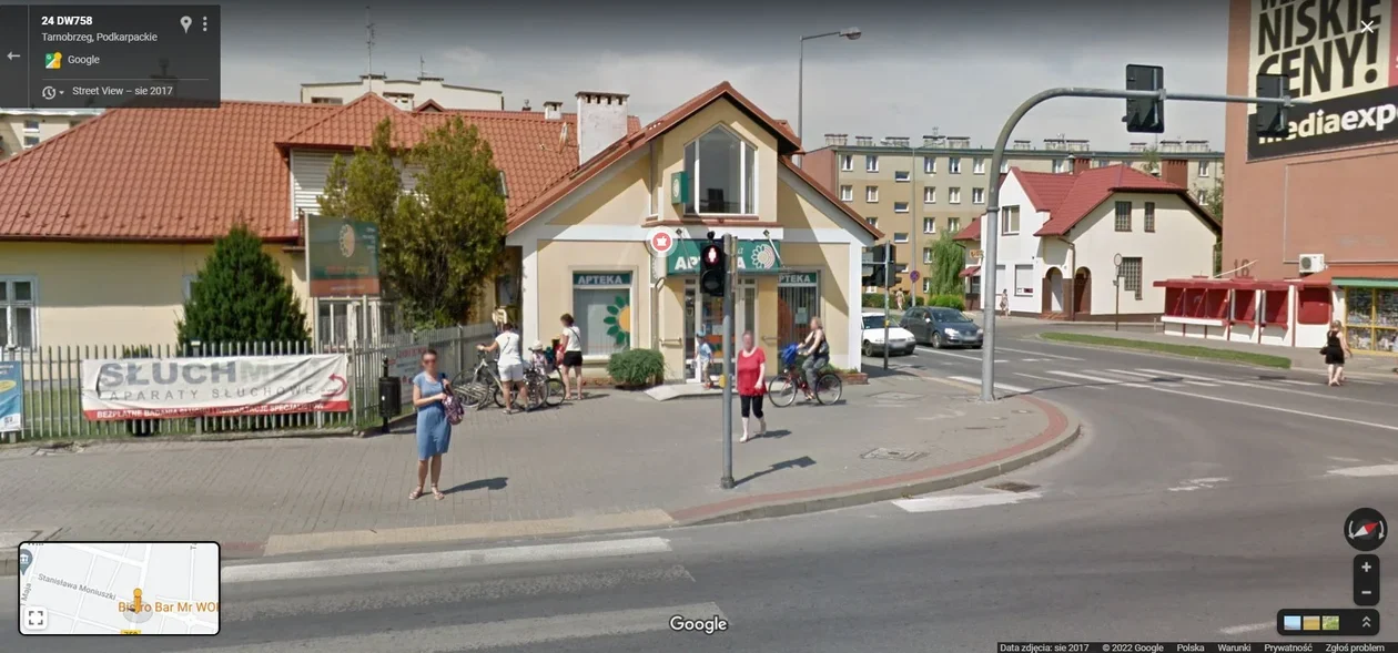 Mieszkańcy Podkarpacia na zdjęciach Google Street View