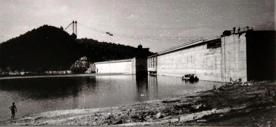 Zapora Wodna w Solinie - archiwalne zdjęcia