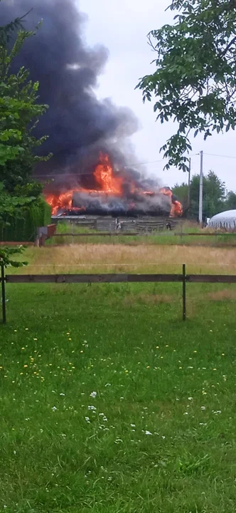 Pożar domu w Tajęcinie