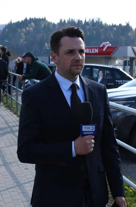 Protest w Lesku przeciwko obwodnicy