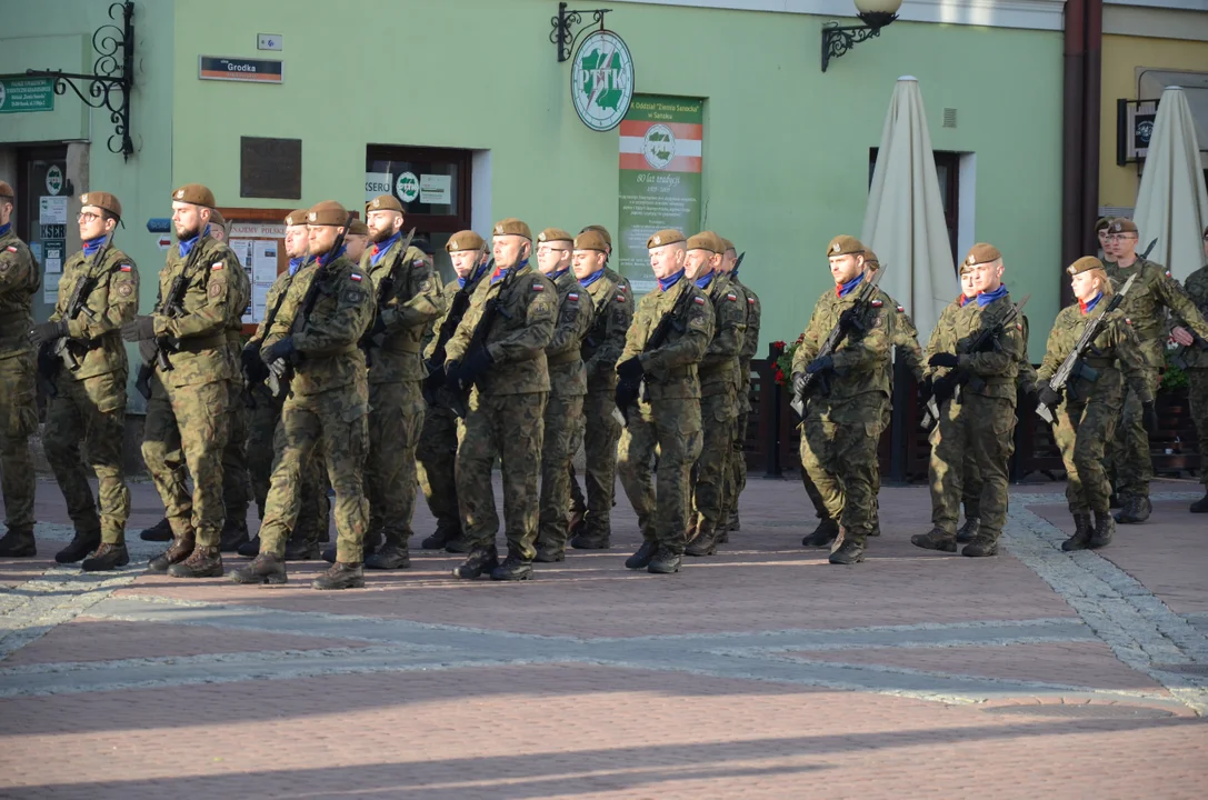 Uroczysta przysięga terytorialsów z Podkarpacia