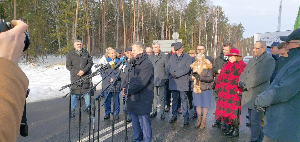 Uroczyste poświęcenie i oddanie do użytku nowego odcinka drogi wojewódzkiej nr 984