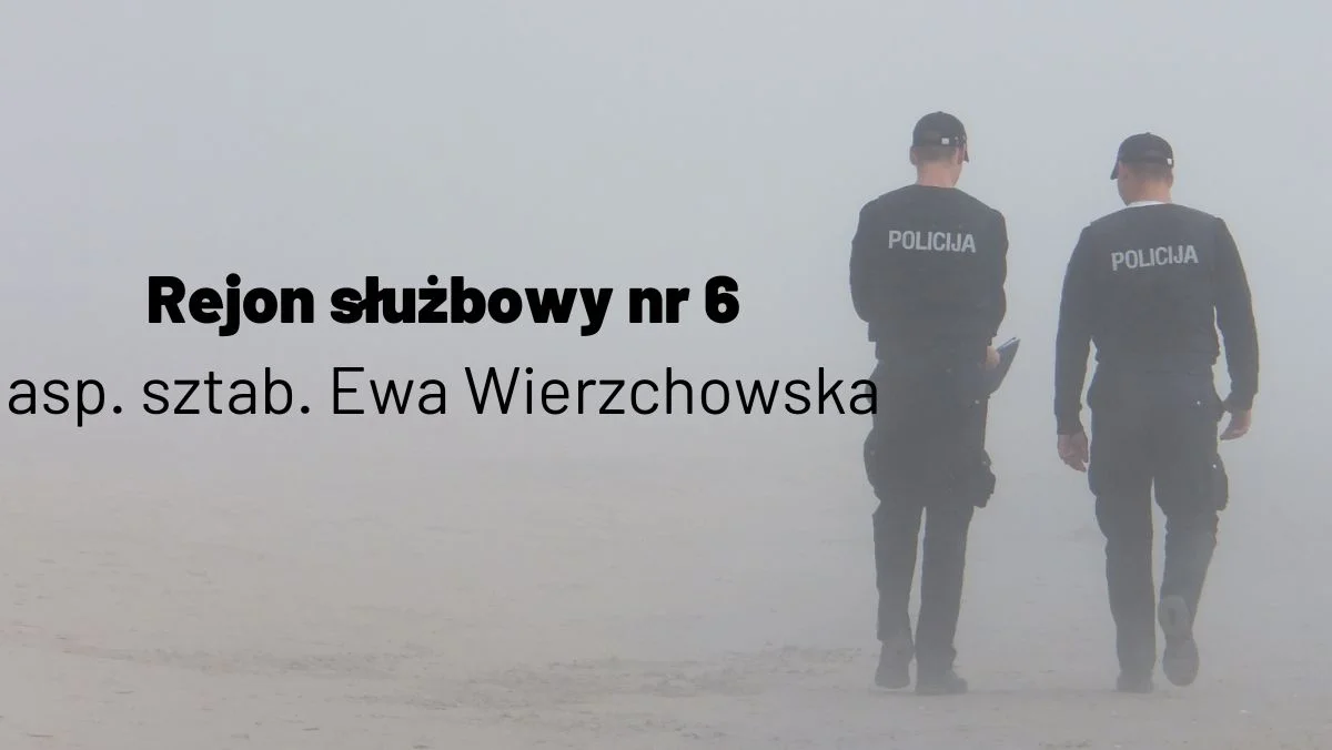 Dzielnicowy – asp.  sztab. Ewa Wierzchowska