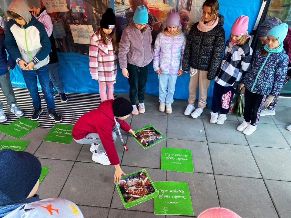 Piknik ekologiczny przy bibliotece