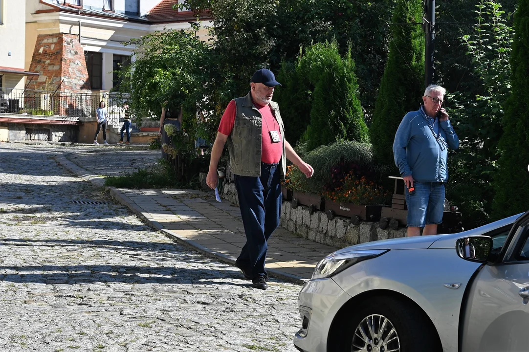 "Ojciec Mateusz" - dzień na planie serialu kręconego w Sandomierzu