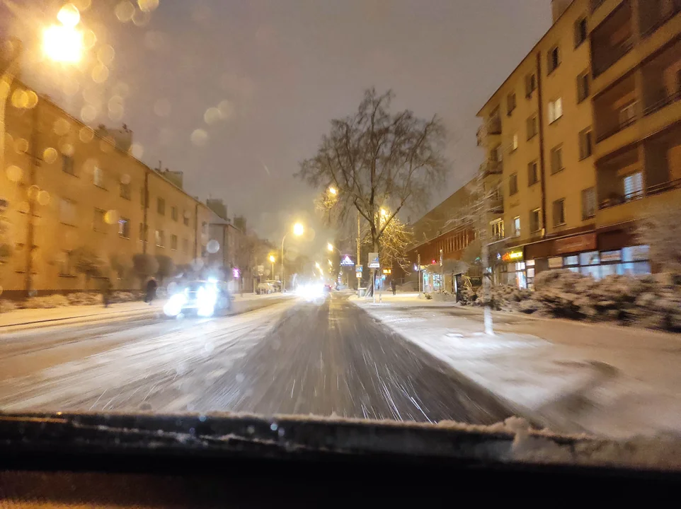 Atak zimy na Podkarpaciu