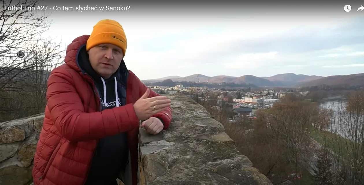 Piotr Wąsowski odwiedził Sanok. Smakował lokalne potrawy, widział mecz Marmy Ciarko STS Sanok oraz pokazał piękne miejsca naszego miasta [WIDEO] - Zdjęcie główne