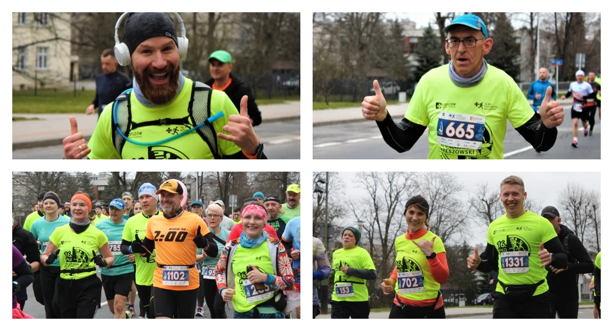 16. PKO Półmaraton Rzeszowski. 1700 biegaczy na ulicach Rzeszowa. Pierwsze zdjęcia ze startu oraz początku trasy [ZDJĘCIA CZ. 1] - Zdjęcie główne