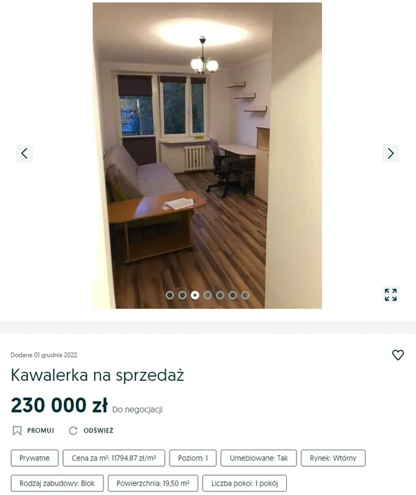 Najmniejsze mieszkania do kupienia lub wynajęcia w Rzeszowie