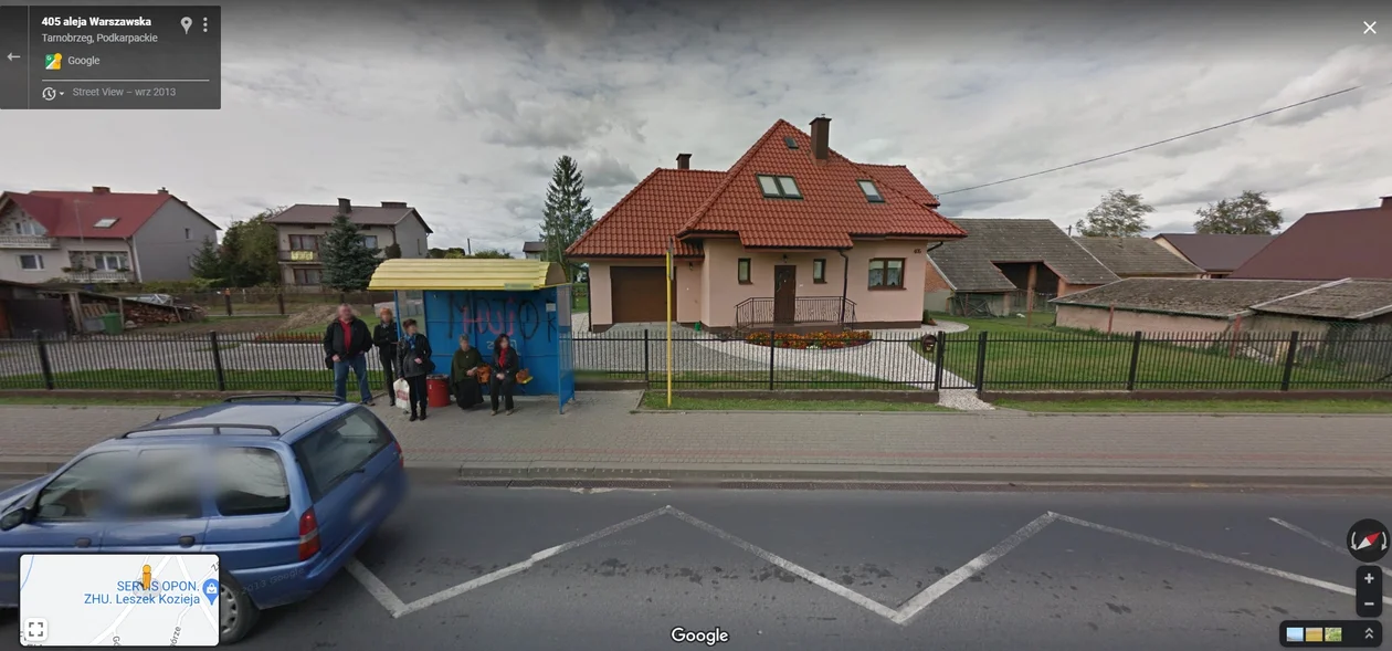 Google Street View - kto został przyłapany przez auto z aparatem